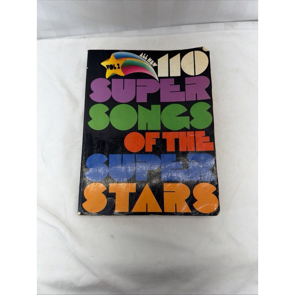 vintage songbook titled All New 110 Super Songs of the Super Stars (Volume 2).
